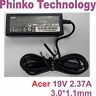 NEW Genuine AC Adapter Charger For Acer TravelMate P238-M 19V 2.37A 45W