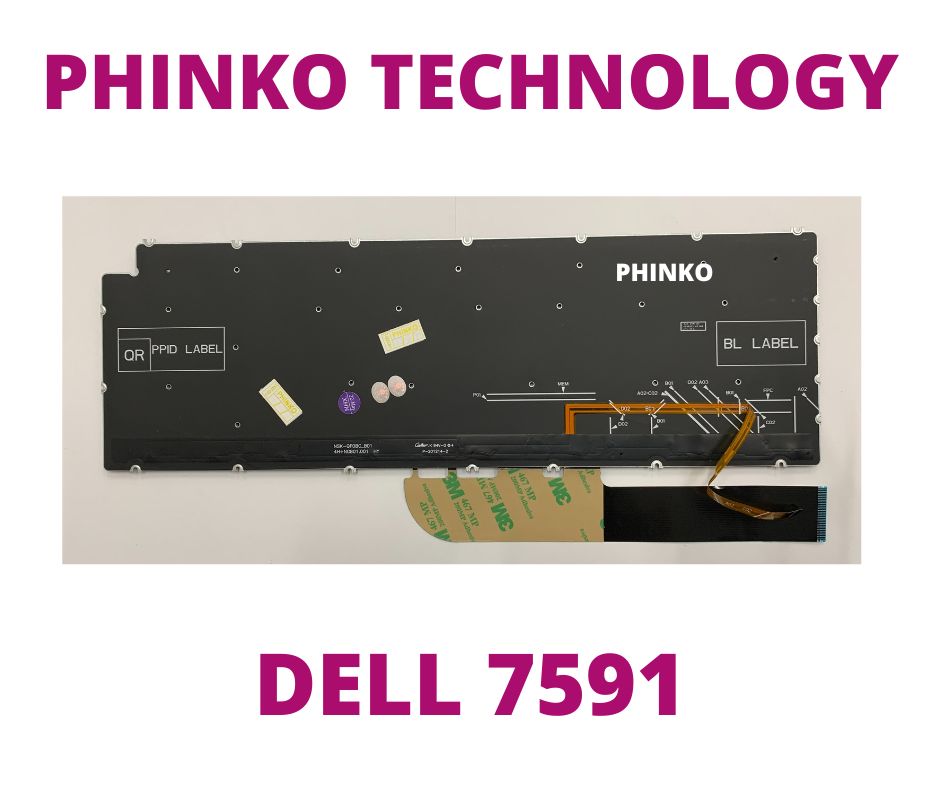 NEW keyboard with backlit For DELL 15-7591 7590 5593 5598 5590 5584 5594 P42E