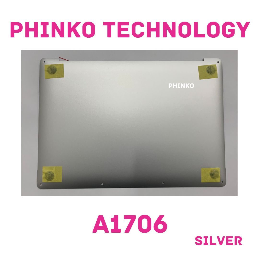 NEW Bottom Case Cover for Apple MacBook Pro A1706 13" 2017 SILVER