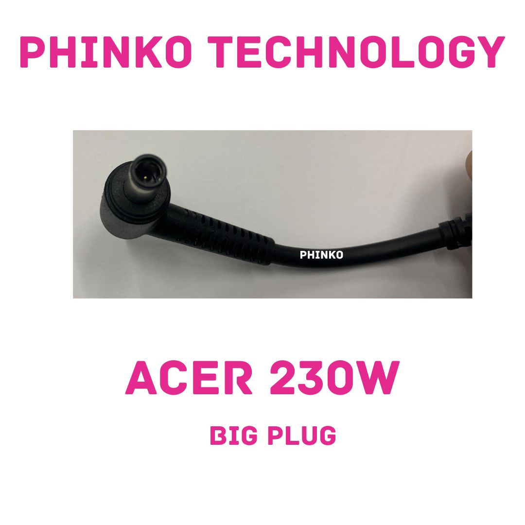 19.5V 11.8A Laptop Ac Adapter Charger for Acer Predator Helios 500 PH517-51-79BY