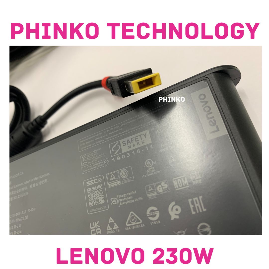 NEW Original Lenovo 20V 11.5A 230W AC Adapter Charger For Legion Y540-15IRH