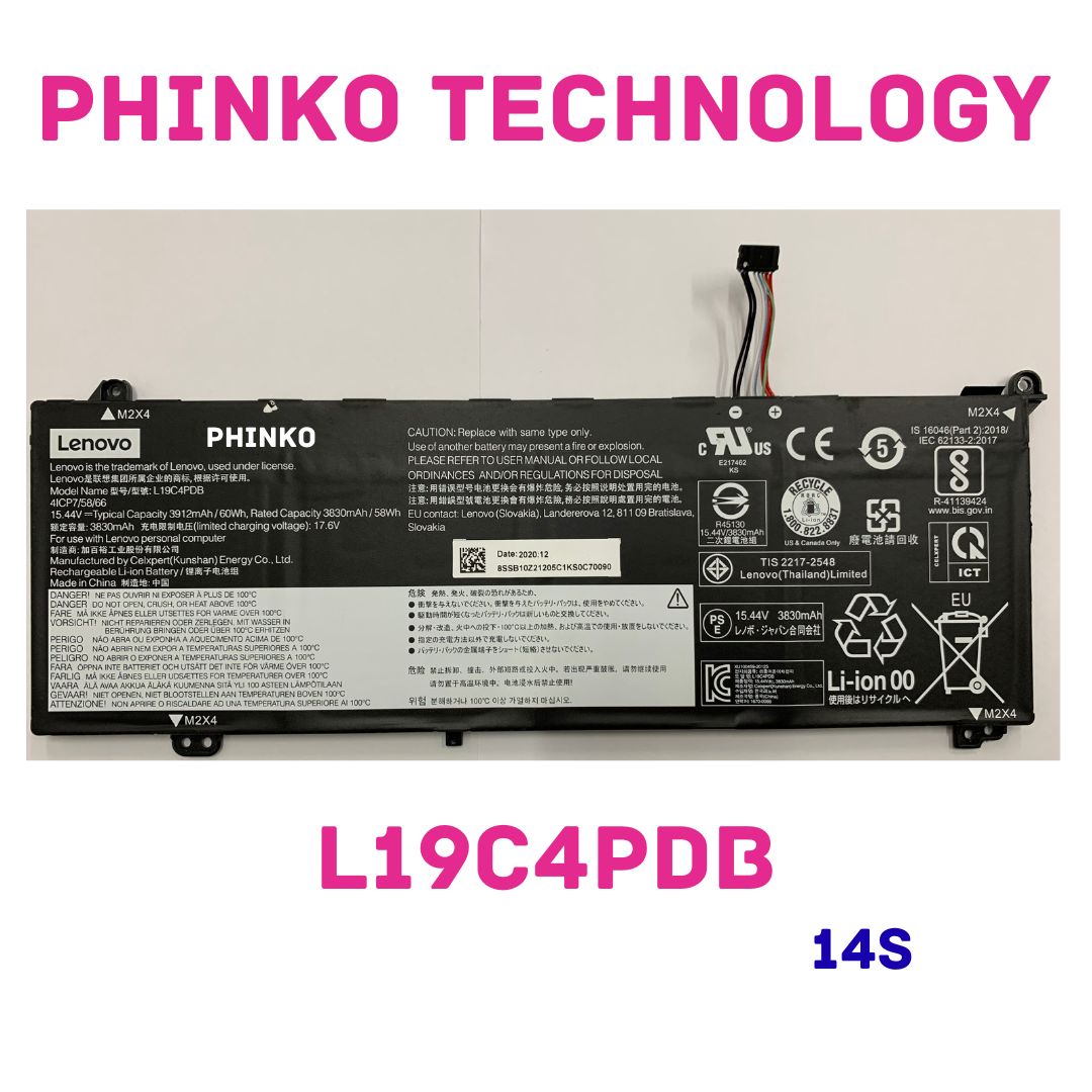Lenovo Battery ThinkBook L19C4PDB L19C3PDA L19D3PDA L19L3PDA L19M3PDA