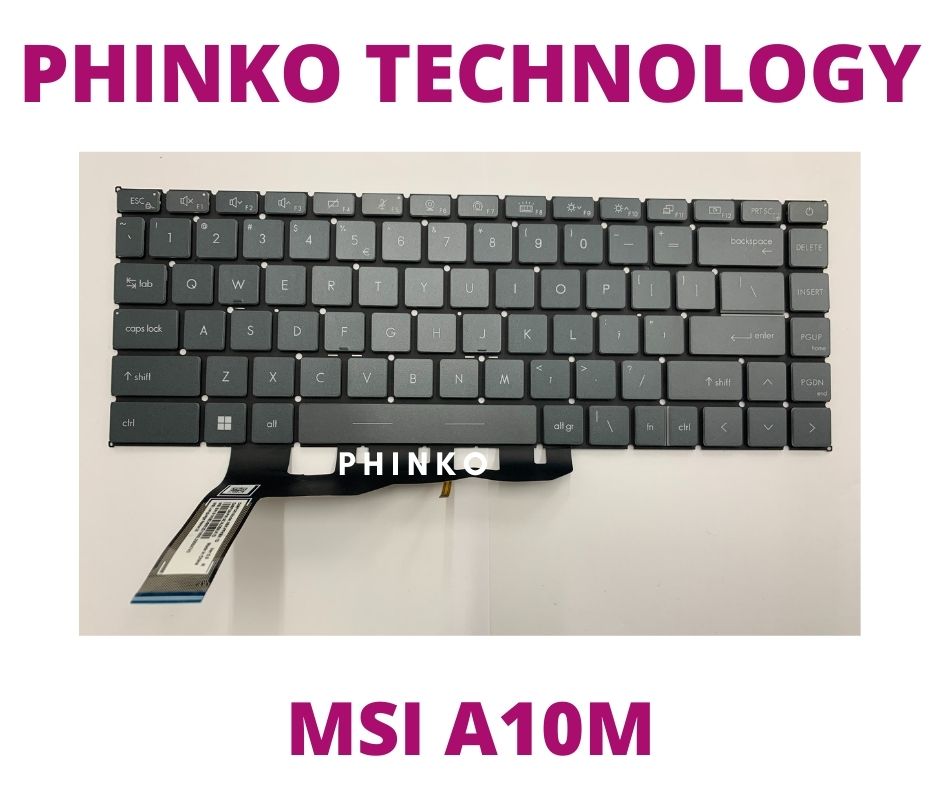 New US backlit keyboard for MSI Modern 15 A10M A11M A11MU MS-1551 A10M-455US Type A