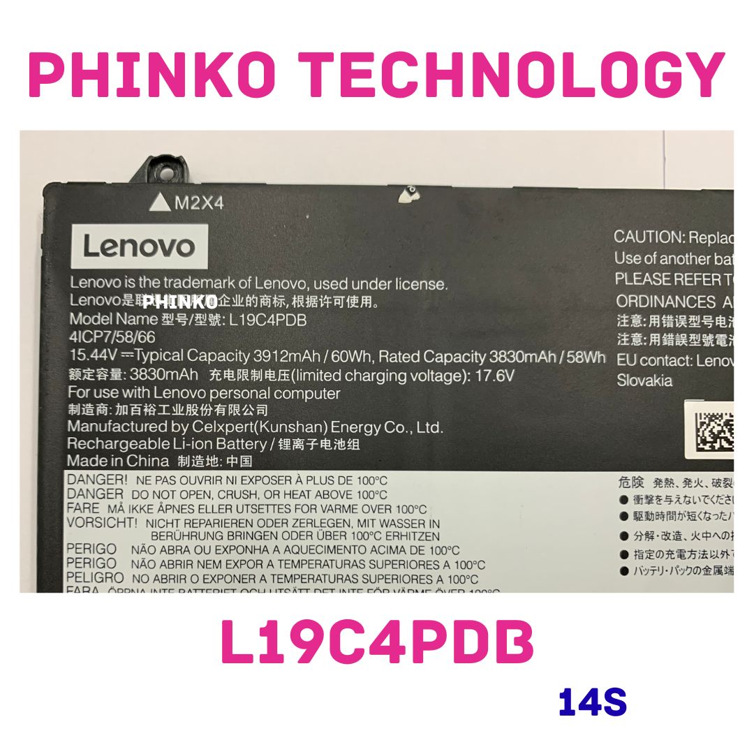 Lenovo Battery ThinkBook L19C4PDB L19C3PDA L19D3PDA L19L3PDA L19M3PDA
