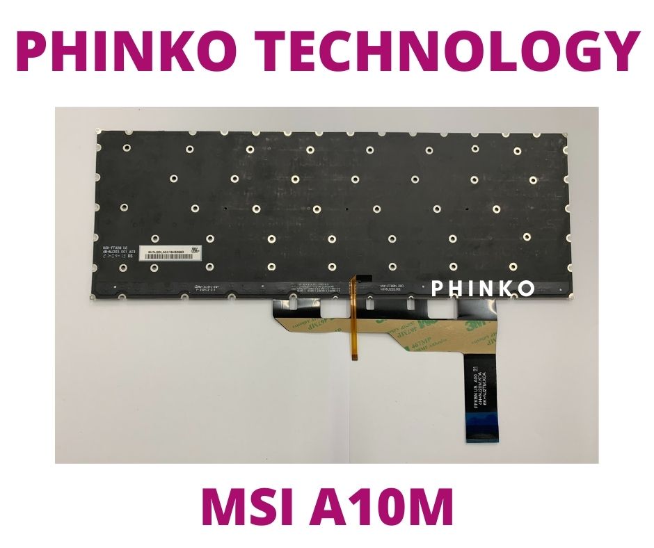 New US backlit keyboard for MSI Modern 15 A10M A11M A11MU MS-1551 A10M-455US Type A