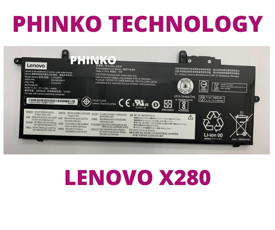 NEW Genuine L17L6P71 Battery For Lenovo X280 L17M6P71 L17L6P71 01AV470 01AV471
