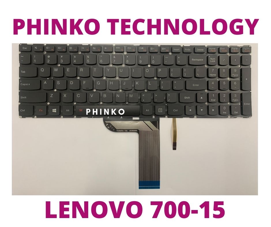 Bàn phím Laptop Lenovo Ideapad 700-15 700-15ISK 700-17ISK (LED Bàn phím Laptop Lenovo Ideapad 700-15 700-15ISK 700-17ISK (LED