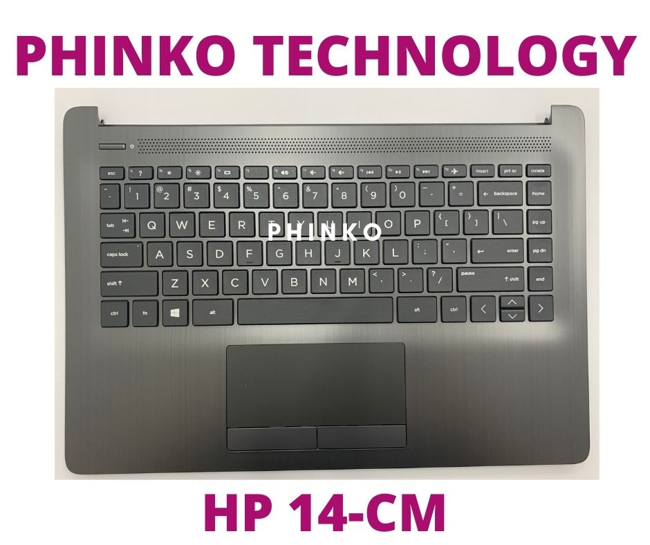 Palmrest Upper Case Cover For HP 14-CM 14-CK US Keyboard Touchpad L23241-001