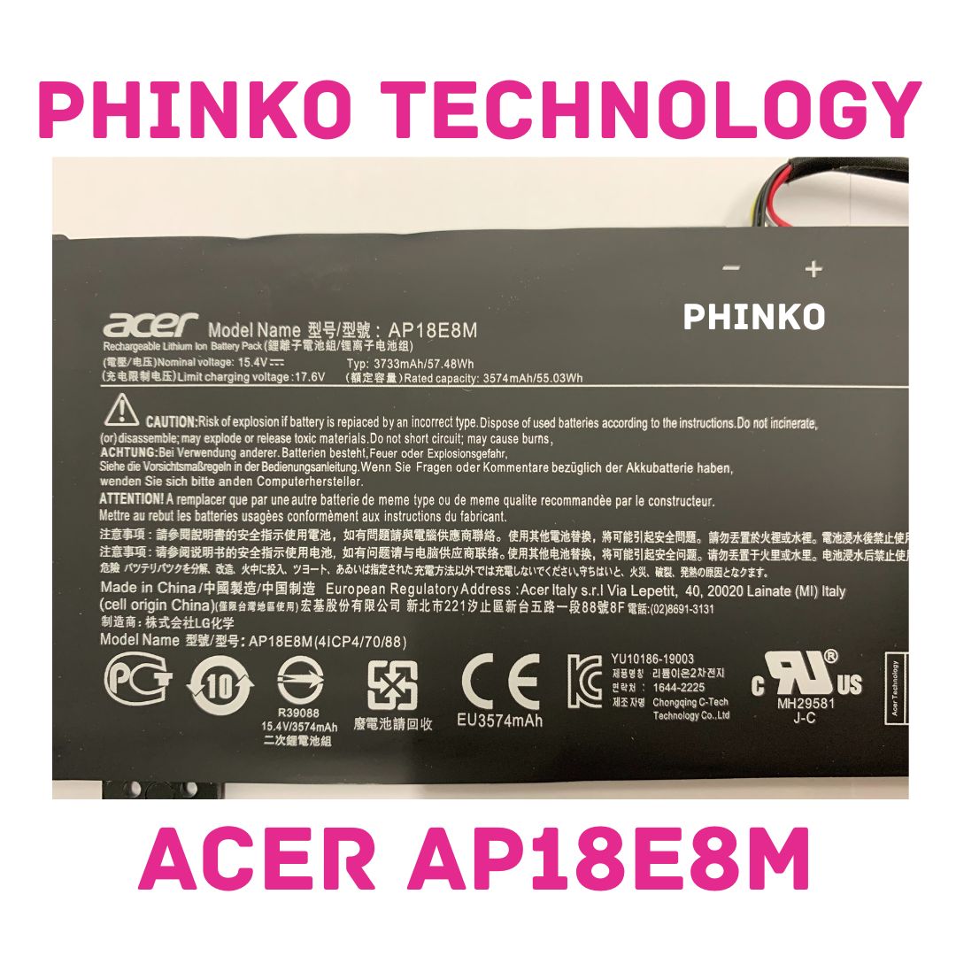 New Genuine AP18E8M Battery for Acer Nitro 5 AN515-52 AN515-54 AN515-55 AN515-43