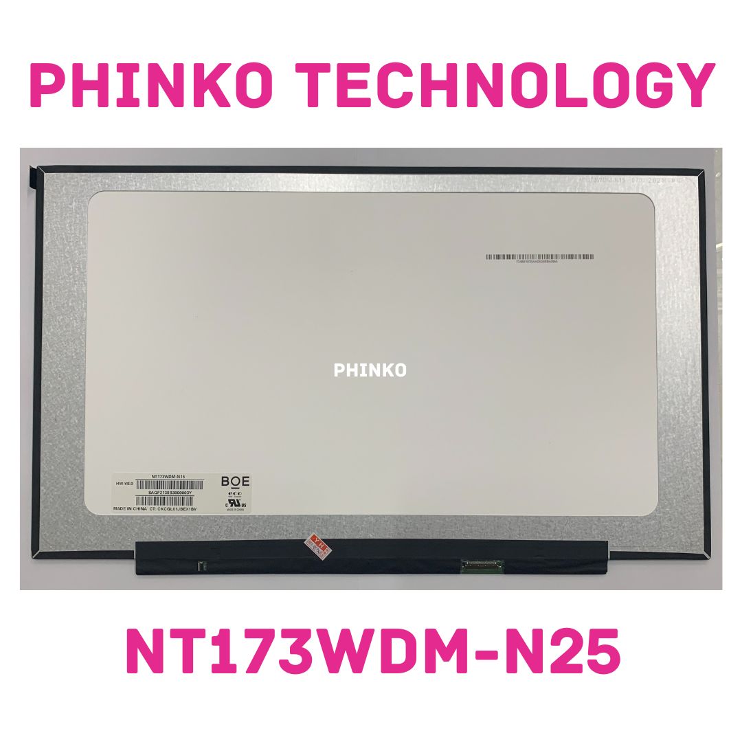 New NT173WDM-N25 HW:V8.0 fits NT173WDM-N24 LCD Screen HD+ 1600x900 NT173WDM-N23