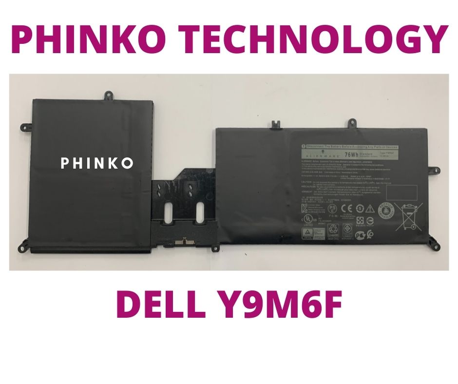 Y9M6F 76Wh Battery for Dell Alienware M15 R2 P87F M17 R2 P41E ALW15M 08K84V