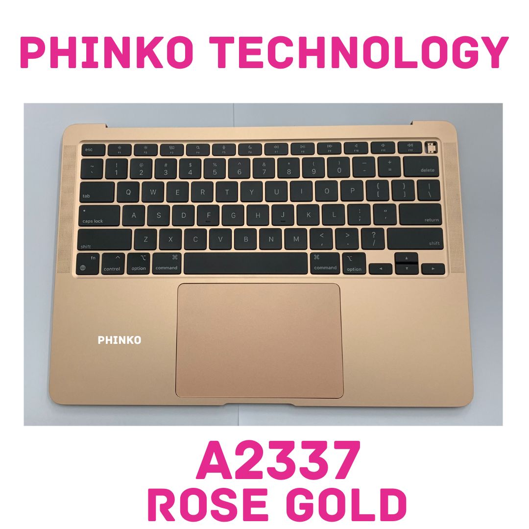 APPLE MACBOOK AIR 13" 2020 A2337 ROSE GOLD TOP CASE KEYBOARD PALMREST