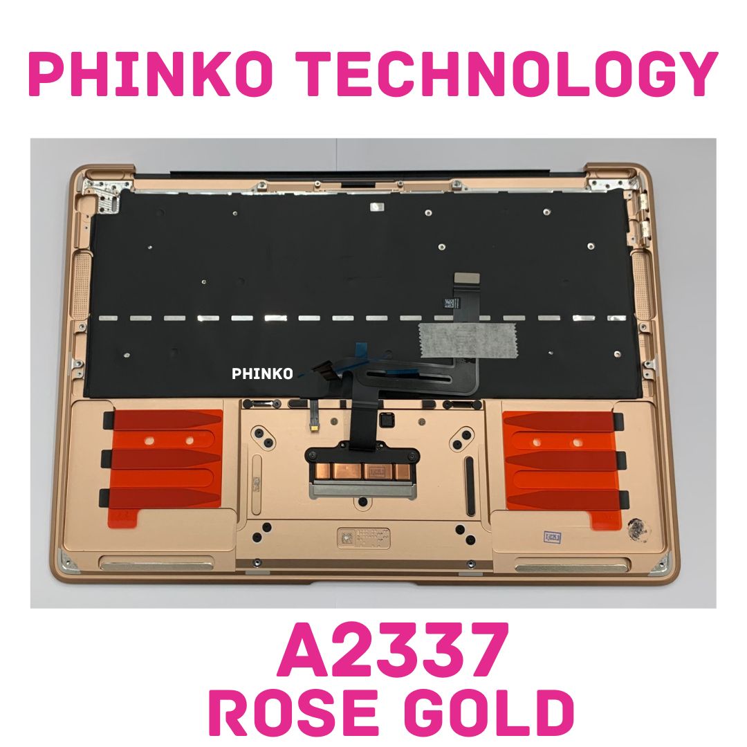 APPLE MACBOOK AIR 13" 2020 A2337 ROSE GOLD TOP CASE KEYBOARD PALMREST