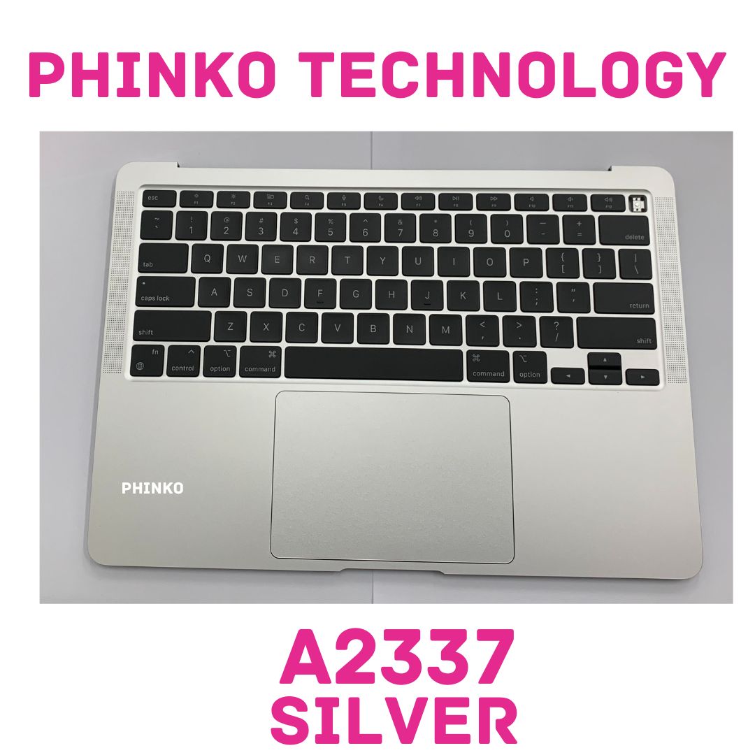 APPLE MACBOOK AIR 13" 2020 A2337 SILVER TOP CASE KEYBOARD PALMREST
