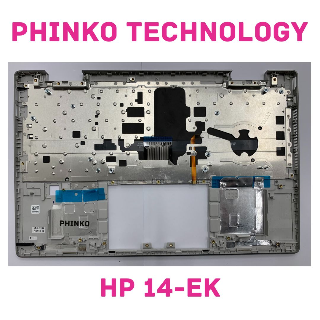 For HP Pavilion X360 2-in-1 14-EK Palmrest Upper Case US Backlit KB N09433-001