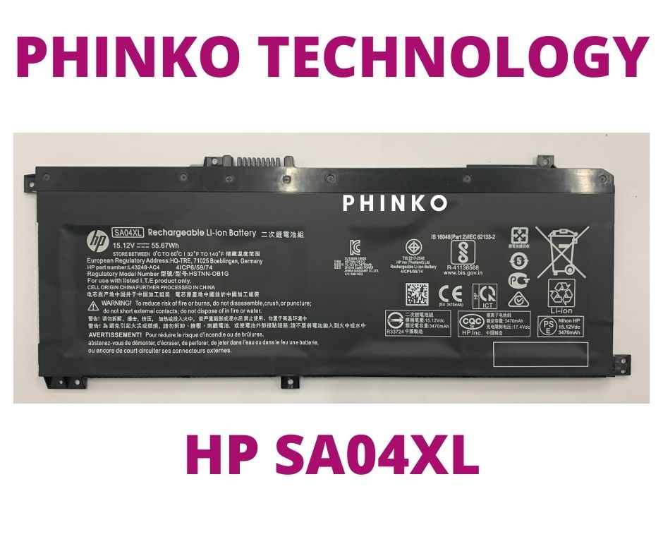 New Genuine SA04XL Battery for HP ENVY X360 15-DR 15-DS L43248-AC2 L43248-542