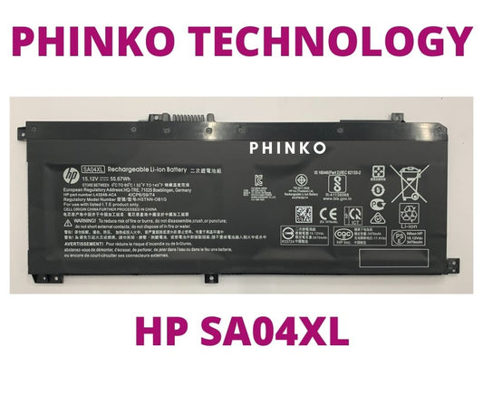 New Genuine SA04XL Battery for HP ENVY X360 15-DR 15-DS L43248-AC2 L43248-542