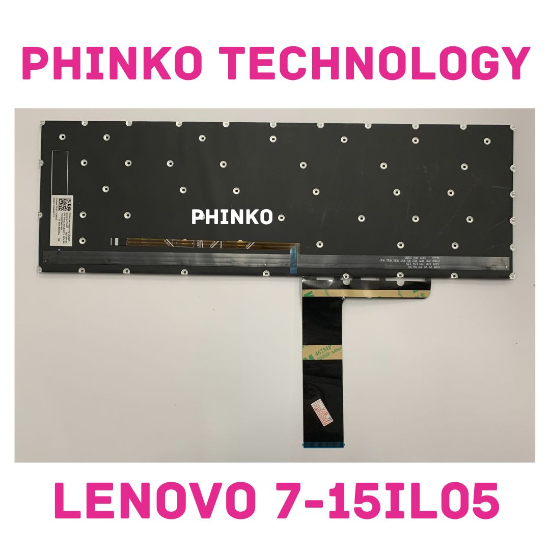 Keyboard US backlit for Lenovo ideapad 5-15ITL05 7-15IIL05 7-15ITL05