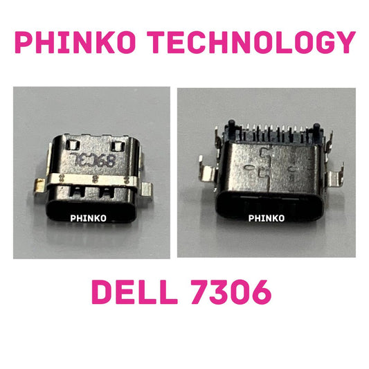 Dell Inspiron 13 7306 13-7306 2-in-1 P125G DC Jack USB Port Type C Power Socket