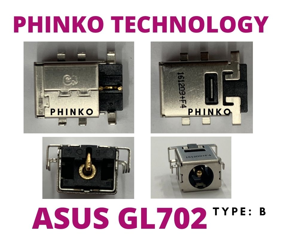 Asus ROG GL702 GL702V GL702VM GL702VT DC Power Jack Socket Port TYPE: B