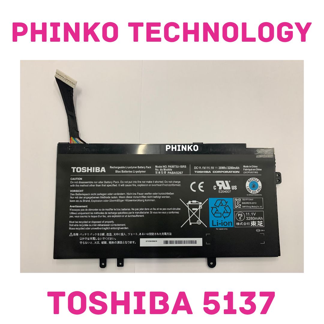 PA5137 Battery for Toshiba Portege Z10T-A-13V Z10T-A-13G 43Wh