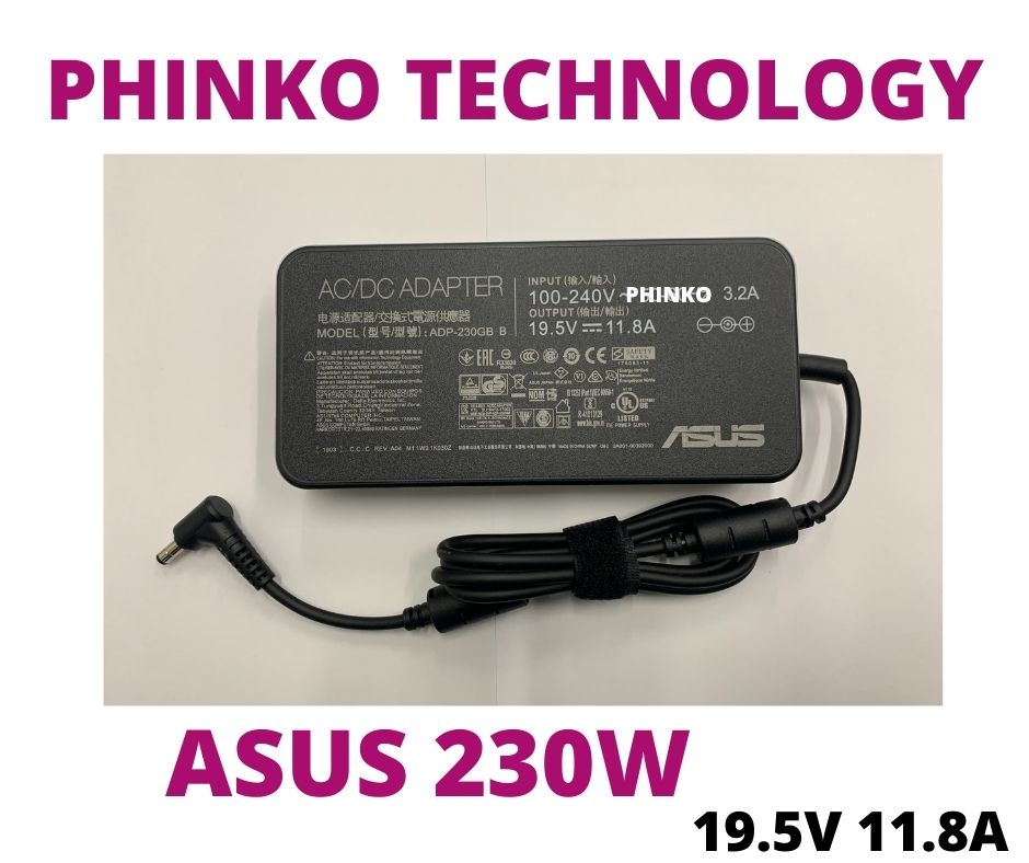 NEW Genuine 230W AC Adapter Charger ASUS ROG Zephyrus S GX701GV GVR GWR GX GXR