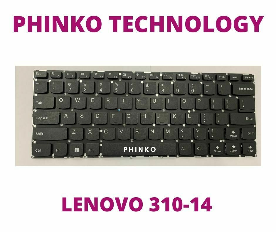 New Keyboard for LENOVO Ideapad 310-14 14ISK-14ISE V310-14IKB US No Frame