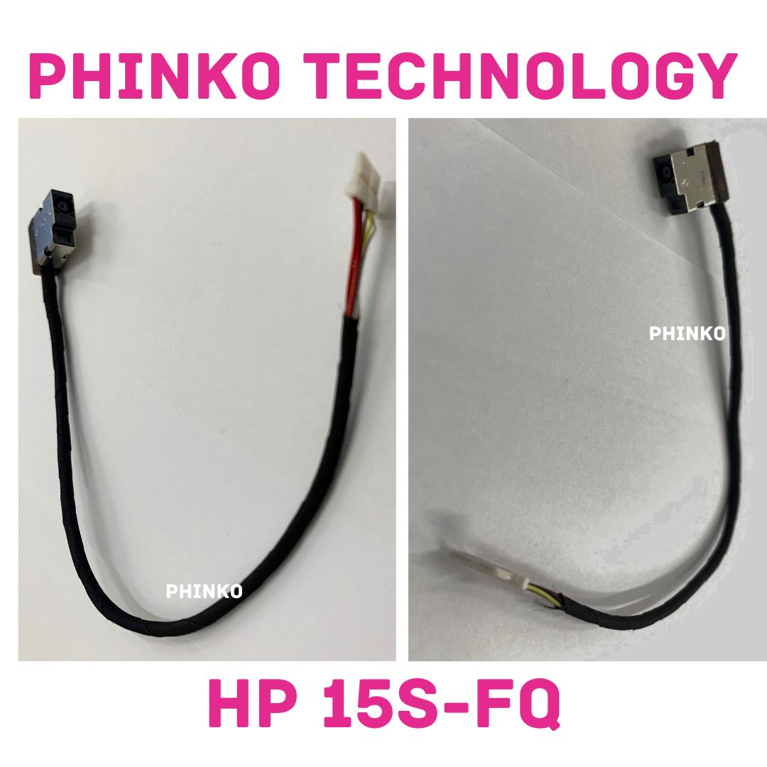 DC Power Jack Cable Replacement For HP Laptops - 8.07 Inch Charging Port Harness