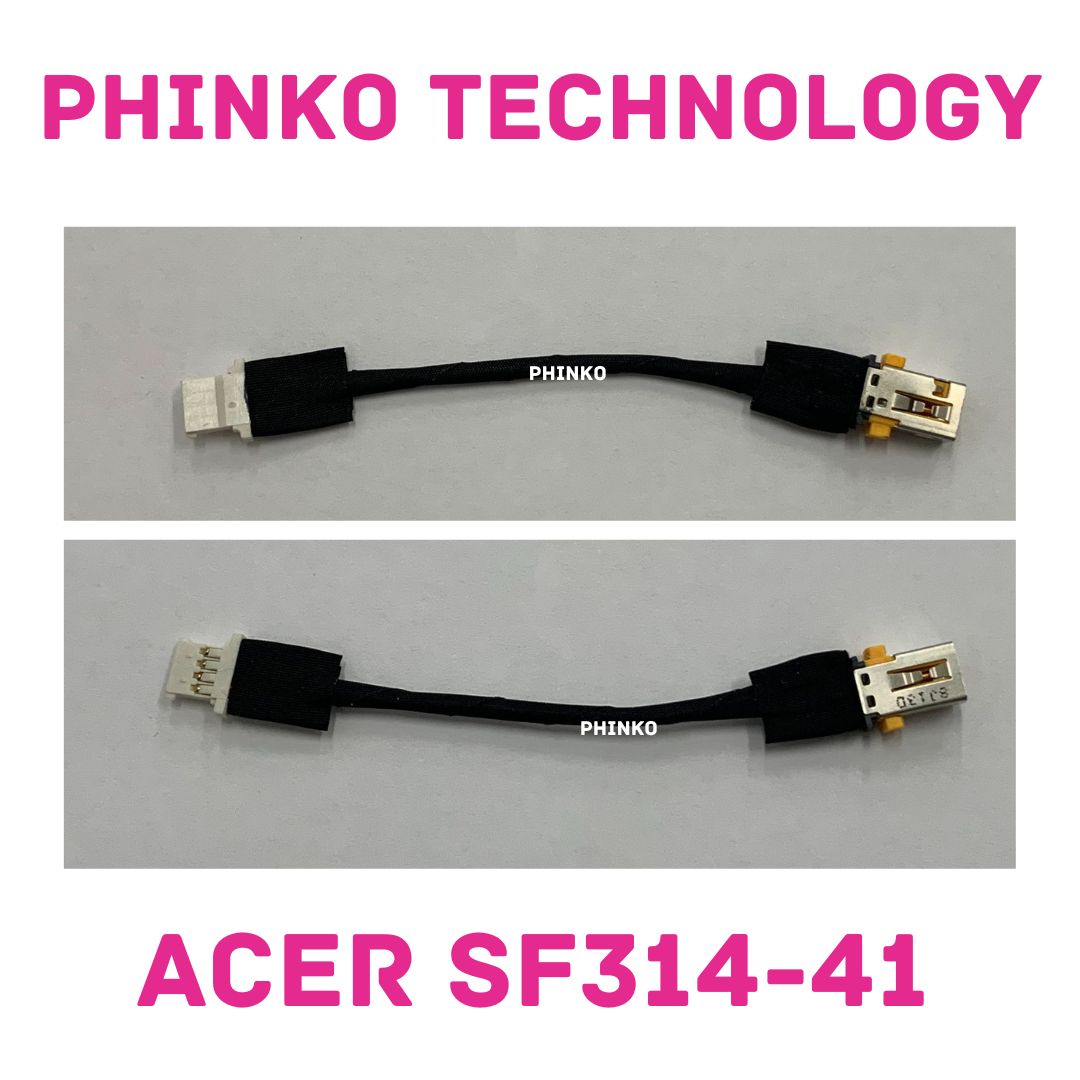 DC Power Jack For Acer Aspire 5251, 5551, 5551G – Charging Port With Cable Harness