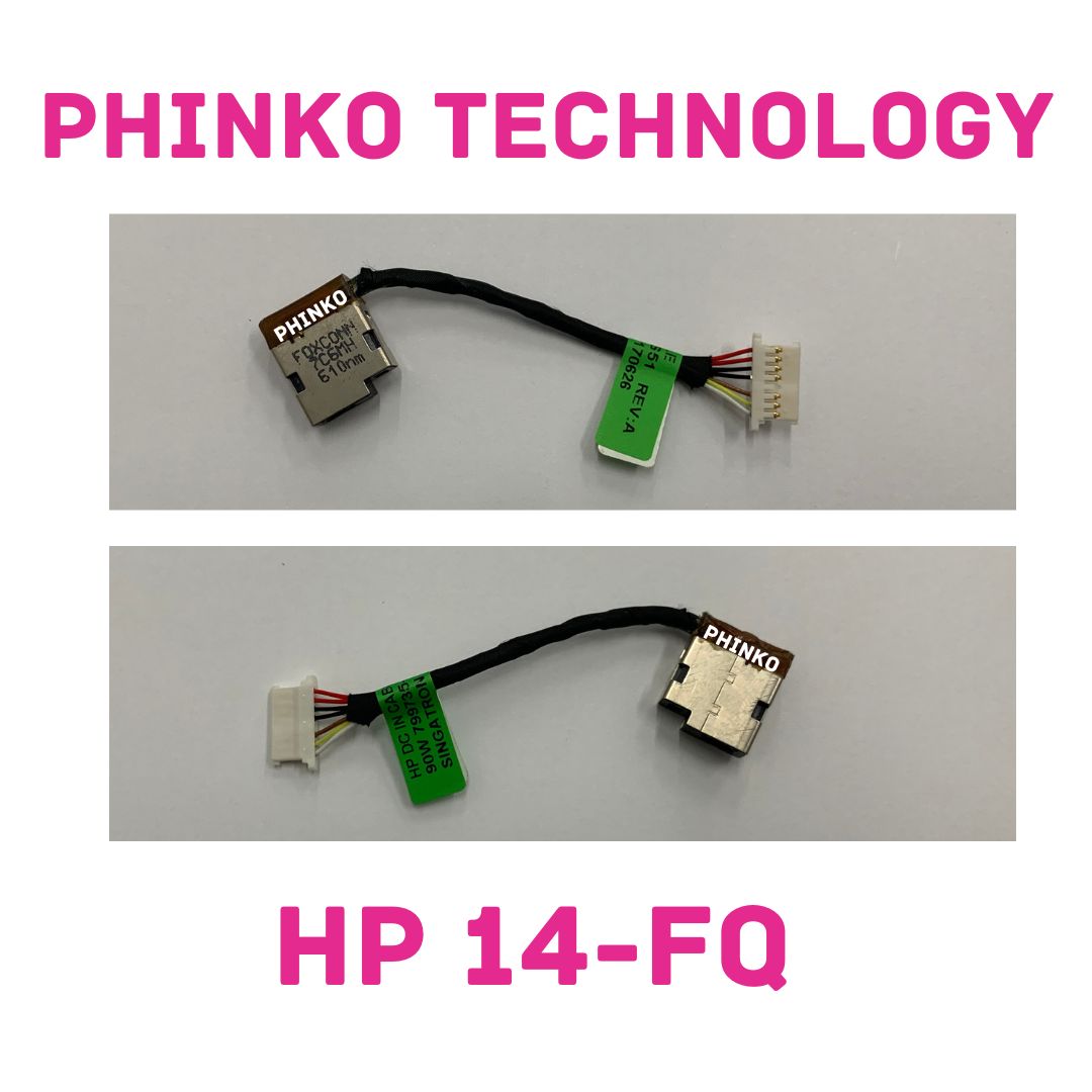 NEW DC Power Jack Socket Cable For HP 14-FQ 14s-FQ 14-DQ 14s-DQ 14t-DQ Series