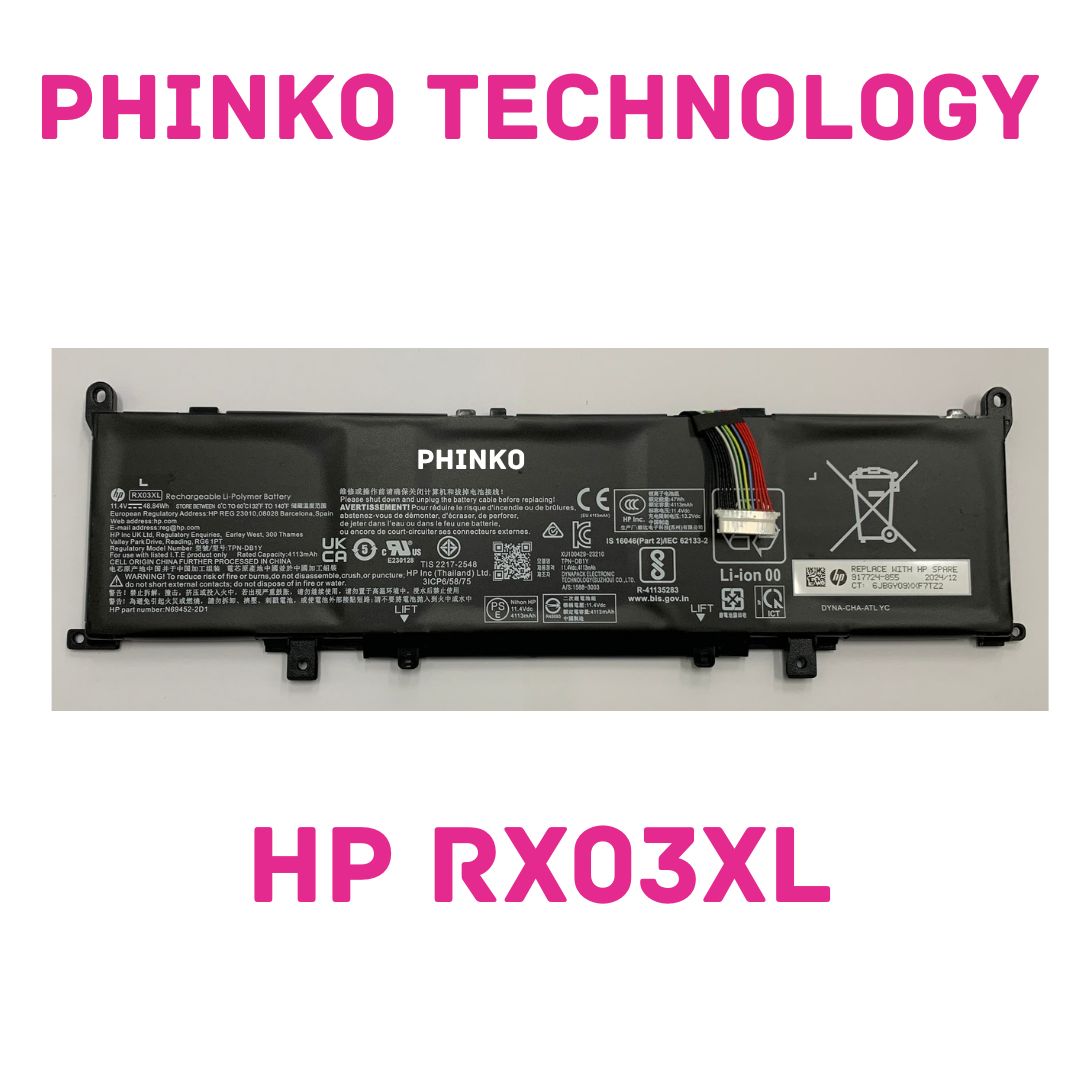 New RX03XL Battery for HP EliteBook 630 640 645 660 G11 ProBook 440 460