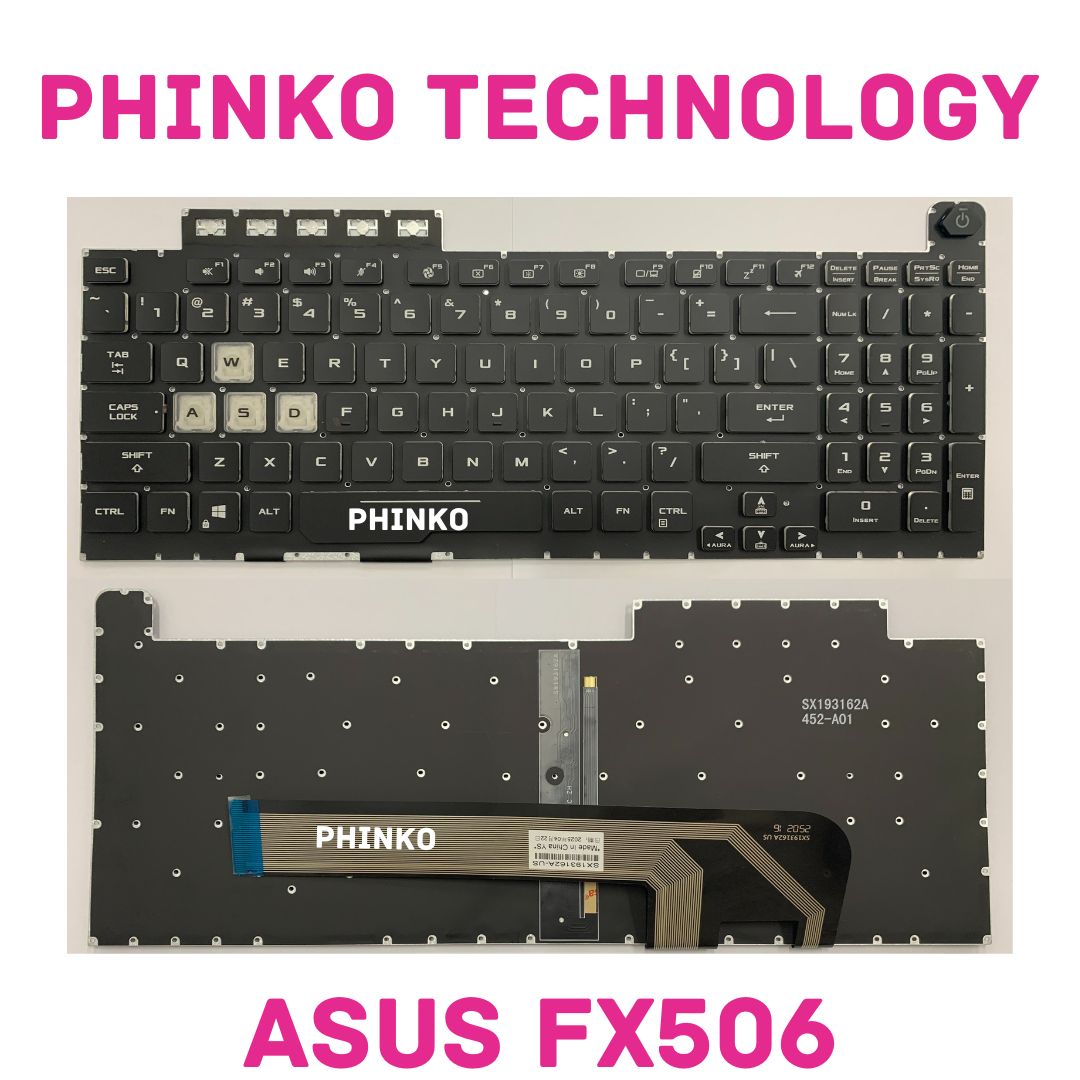 Keyboard For ASUS TUF FX506U FX506IH FX506L FX506LI FA506 FA506Q US Backlit