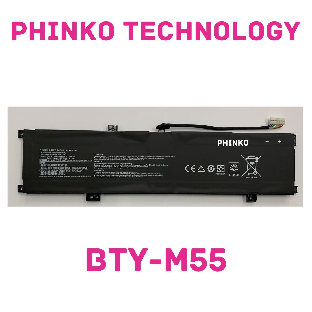NEW BTY-M55 new battery for MSI Crosshair 15 R6E B12UGZ Alpha 15 A3DDK