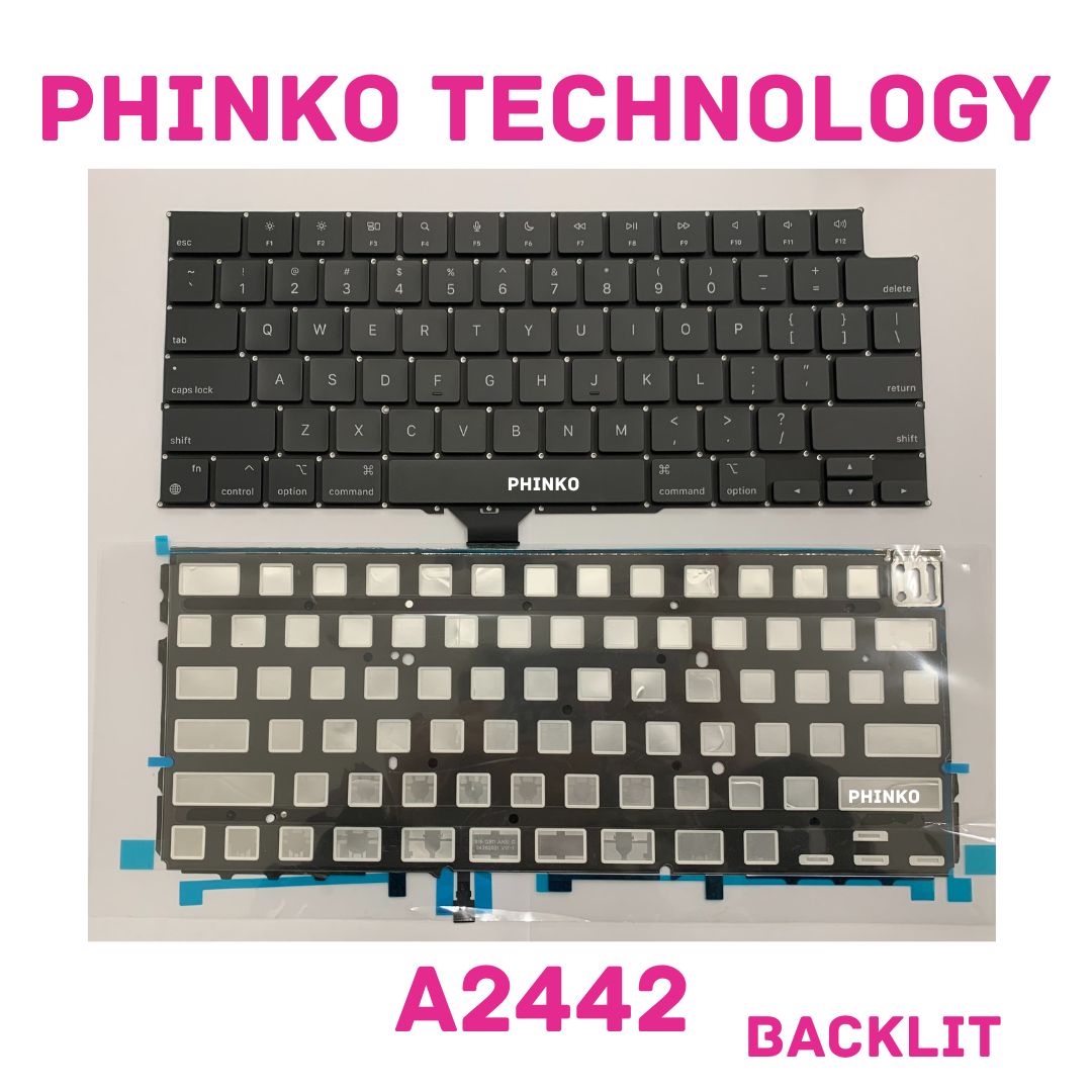 New Laptop Macbook Pro A2442 A2485 Keyboard 2021 US Layout