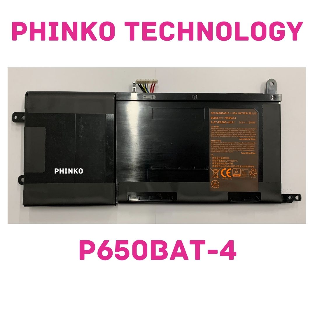 P650BAT-4 P6MBAT-4 battery for Clevo P650SA P651SG P651SE P650RE6 T5 Z8