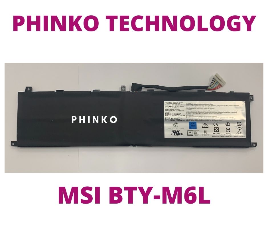 BTY-M6L Battery for MSI P65 8RD 8RE GS65 8RF PS42 8RB GS75 Stealth