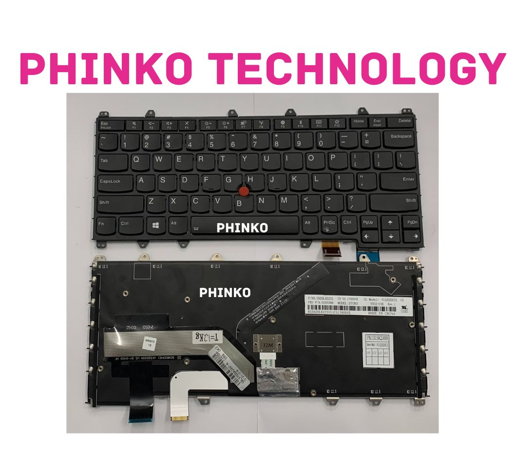 NEW Keyboard US for LENOVO Thinkpad Yoga 260 260s 370 with Backlight Cursor