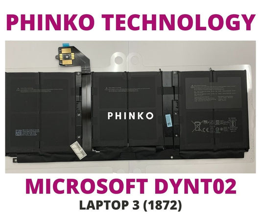 DYNT02 G3HTA052H OEM Battery for Microsoft Surface 3 13.5 Inch 1867 1868 1872