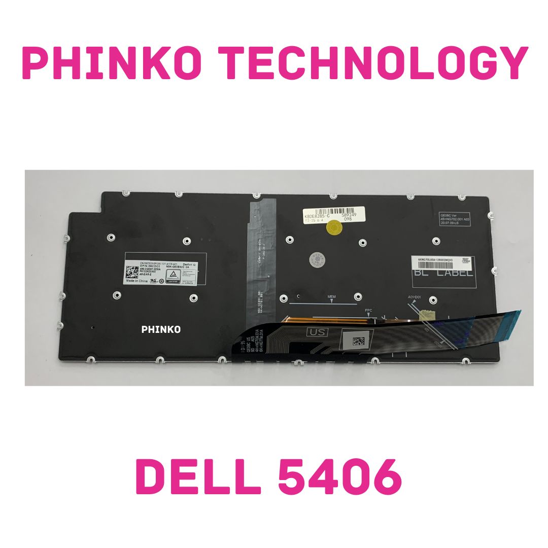New Backlit Keyboard for Dell Inspiron 5401 5402 5405 5406 5409 7400 P130G