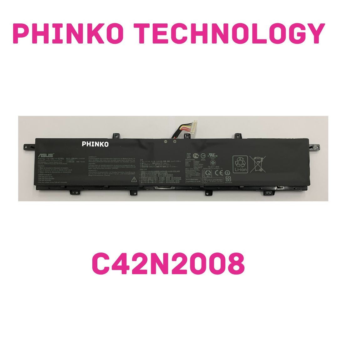 New C42N2008 Battery for Asus ZenBook Pro Duo 15 UX582 UX582L UX582LR