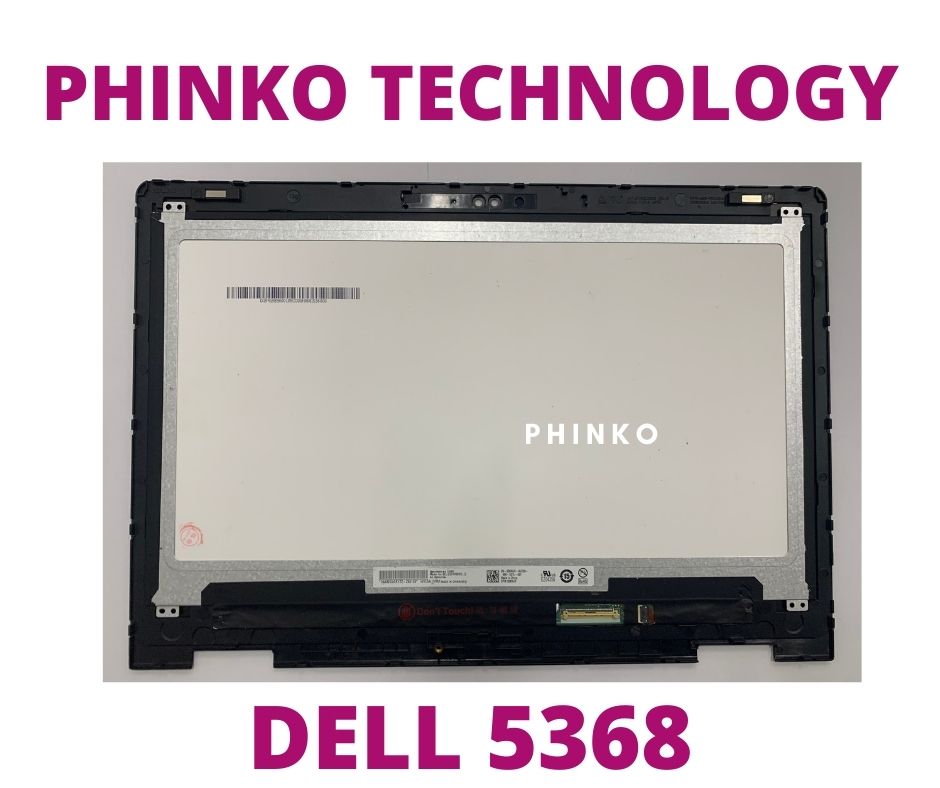 13.3" LCD Screen Touch Assembly Dell Inspiron 13 5368 5378 P69G001 Square Edge
