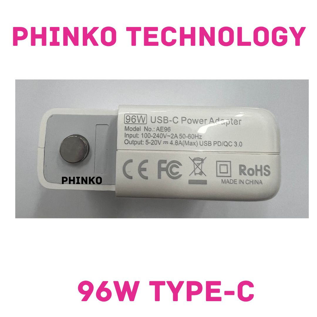 Replacement Apple Macbook Pro 16" 2019 96W USB-C Power Adapter Charger