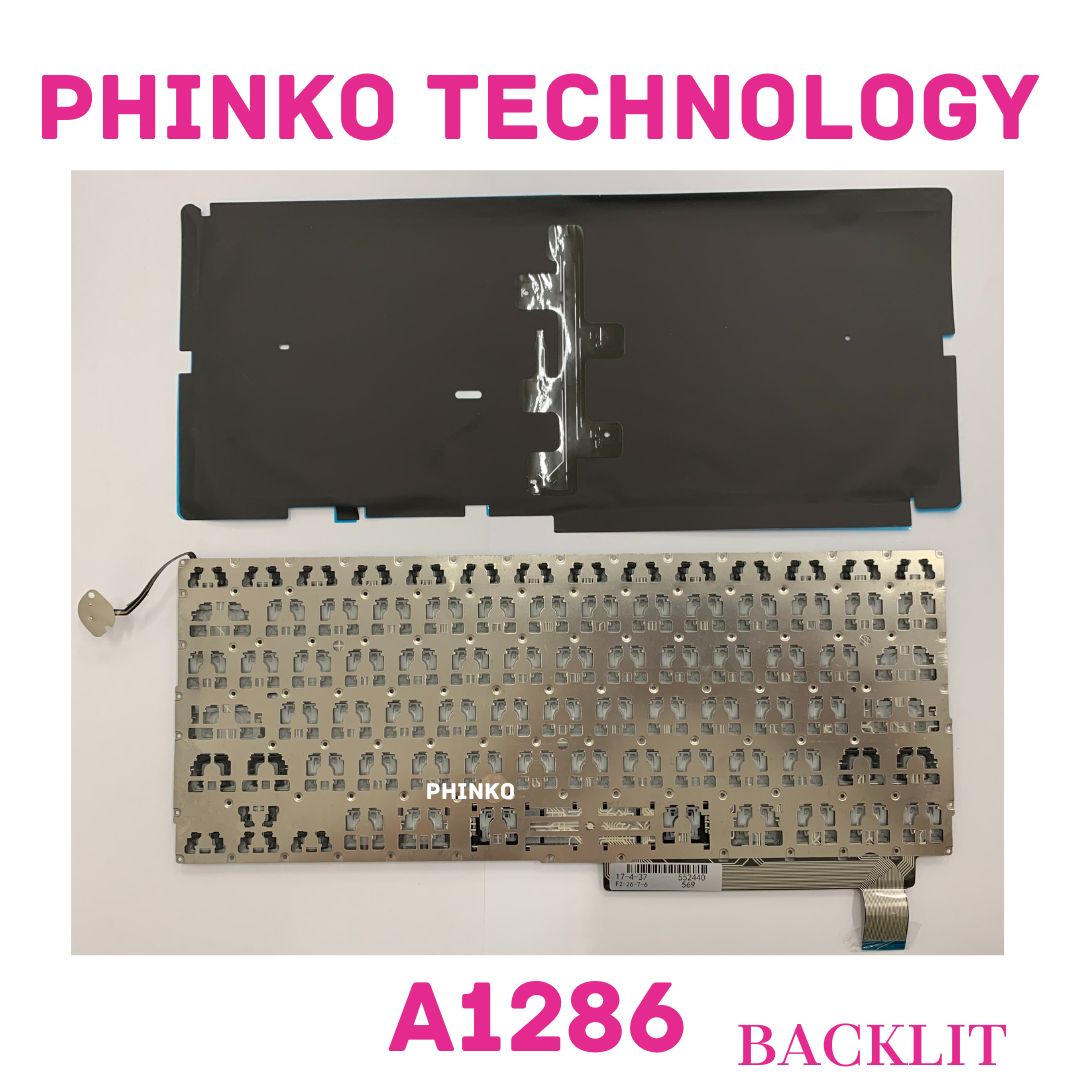 Keyboard for Apple MacBook Pro 15" Unibody A1286 2009 2010 2011 2012 Backlit US