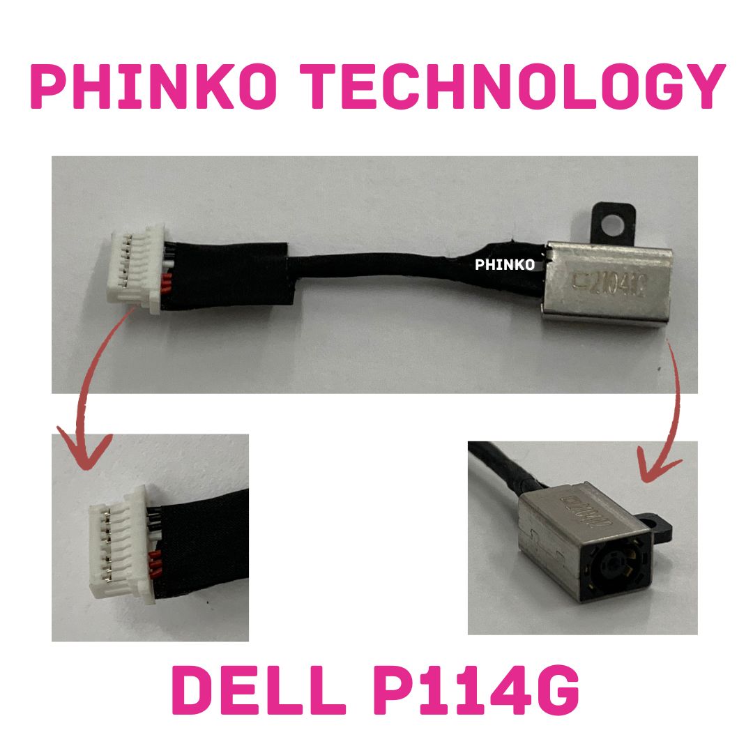 NEW DC Power Jack Cable Dell Inspiron Vostro Latitude P114G P114G001 P114G001