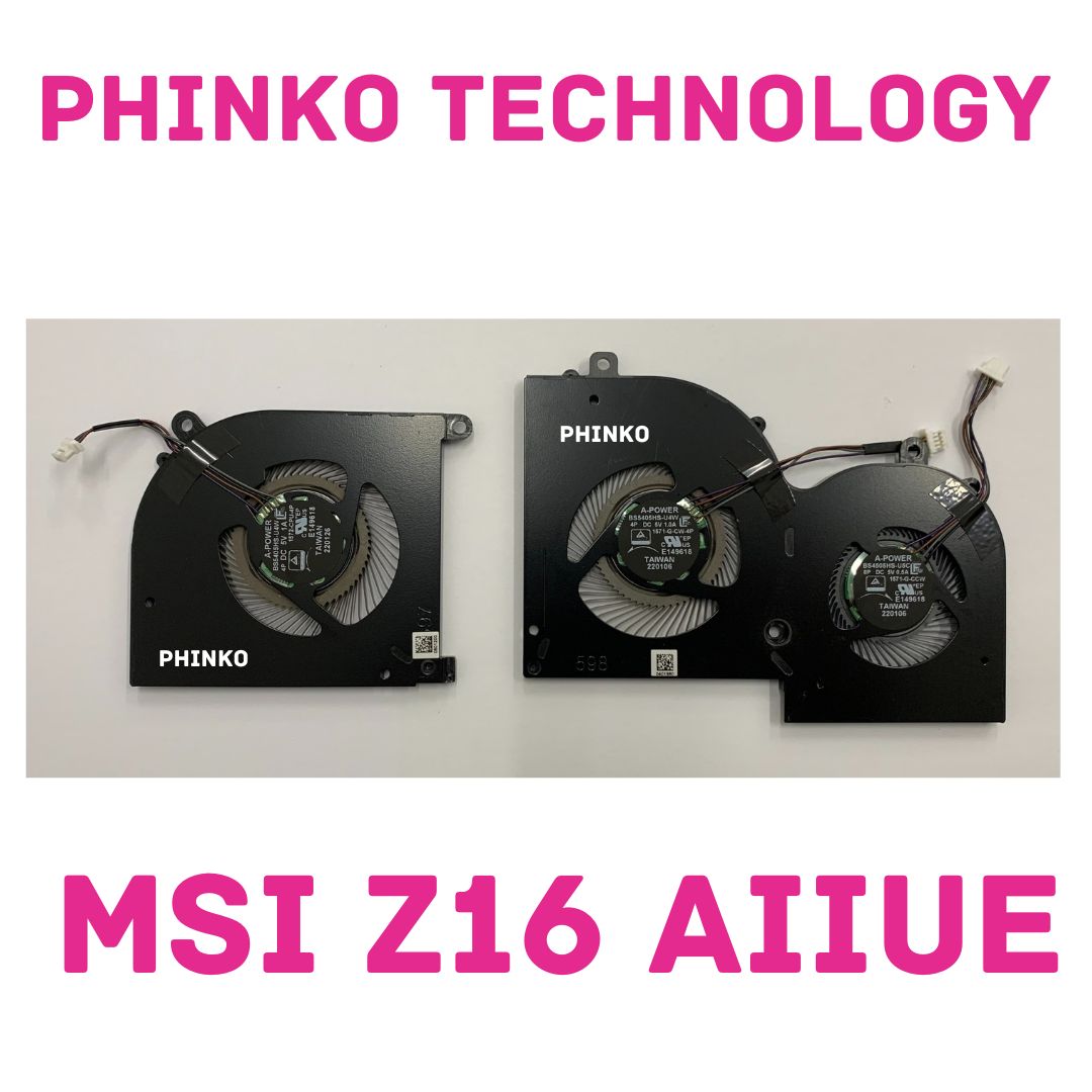 NEW CPU GPU FAN For MSI Creator Z16 A11UE A11UET A12UET MS-1571 MS-1572 DC 5V 1A