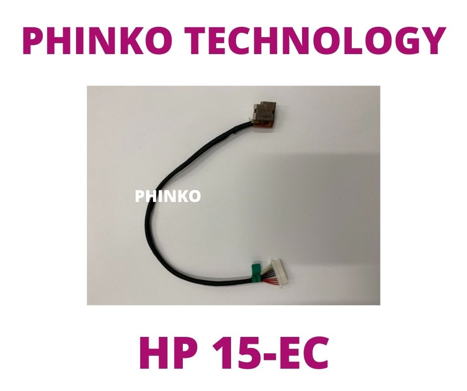DC Power Jack for HP Pavilion 15-EC 15-EC0013DX L72703-001 L71031-Y14