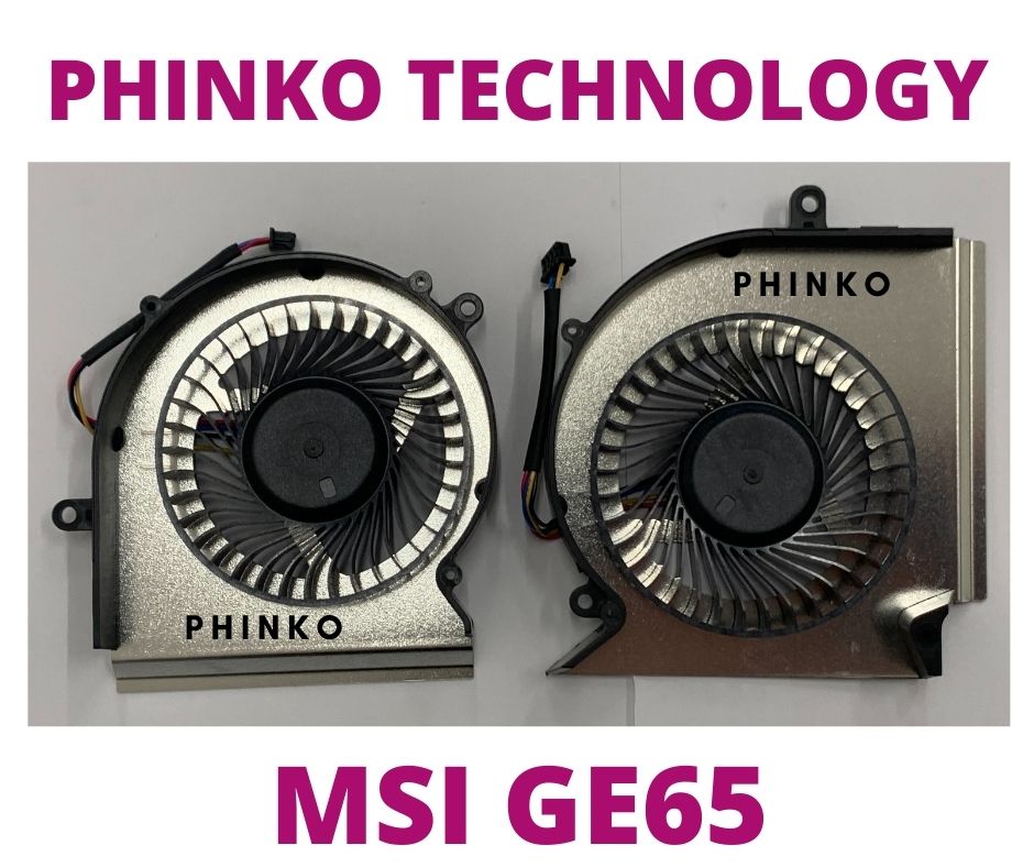 Cooling Fan MSI CPU + GPU GE65 Raider GL65 GP65 WE65 9TI 9TJ Leopard