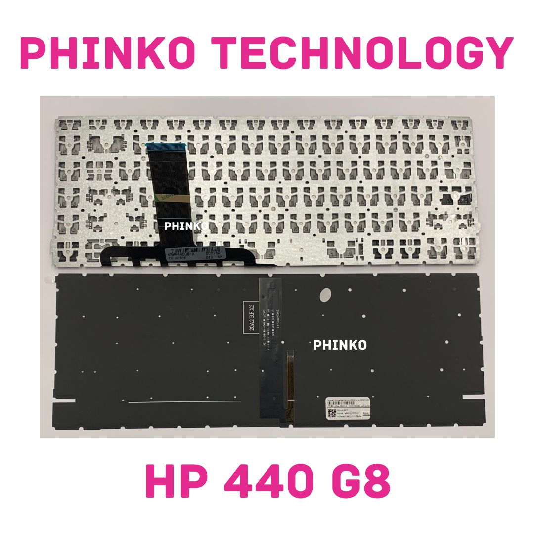 NEW HP Probook 440 G8 445 G8 US Black Keyboard with Backlight