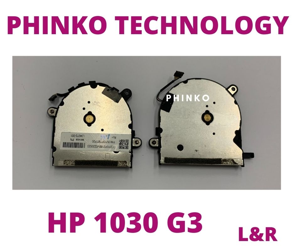 New CPU+GPU Cooling Fan for HP Elitebook 1030 X360 G3 L34272-001