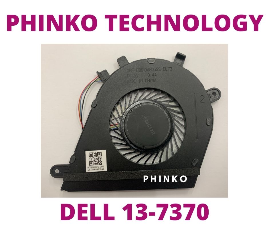 NEW CPU Cooling Fan For Dell Inspiron 13 7370 7373 I7373 DJFK0 0DJFK0